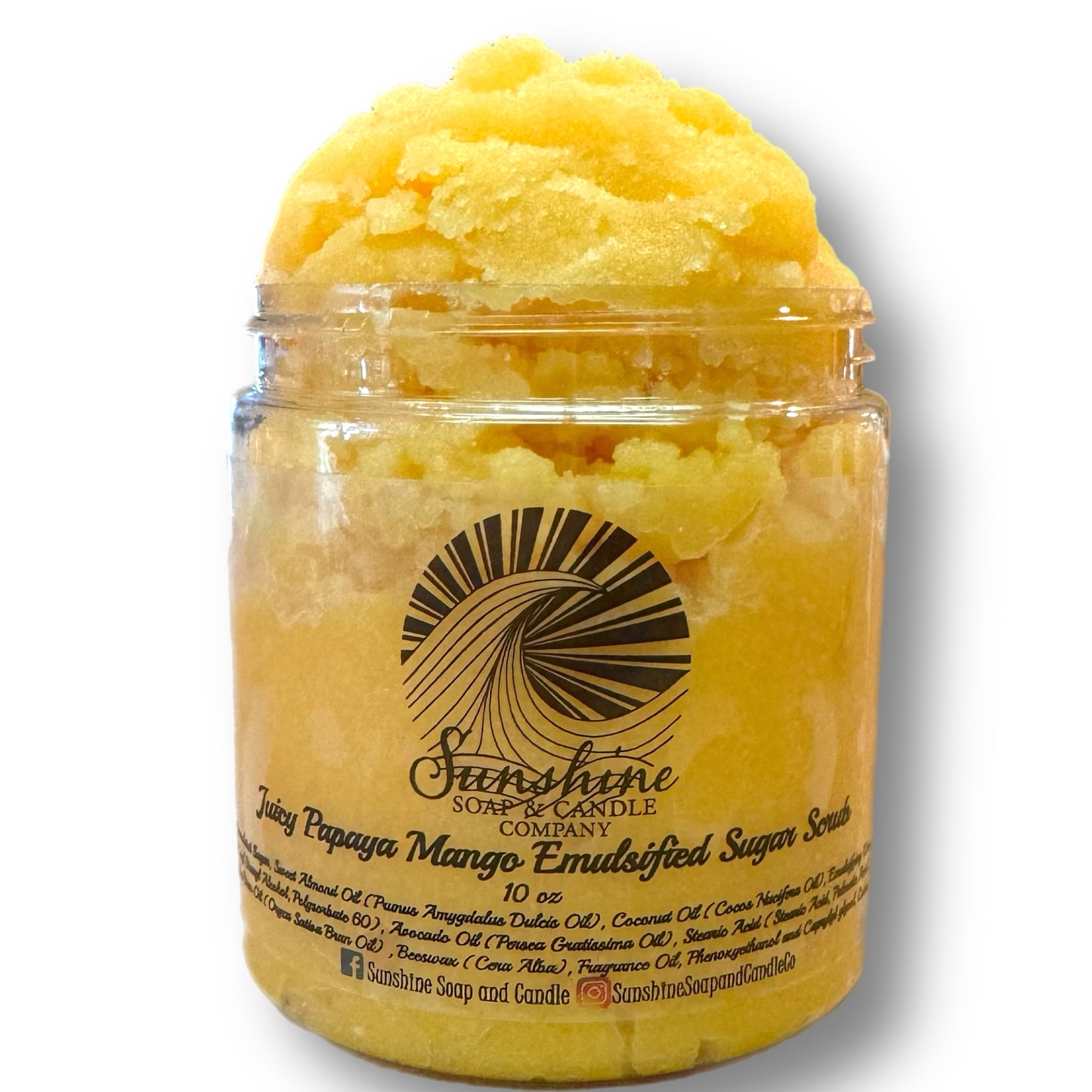 Juicy Papaya Mango Emulsified Sugar Scrub