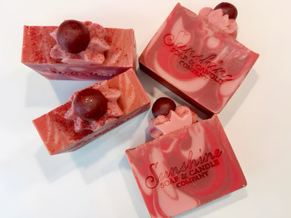 Black Cherry Cold Process Soap