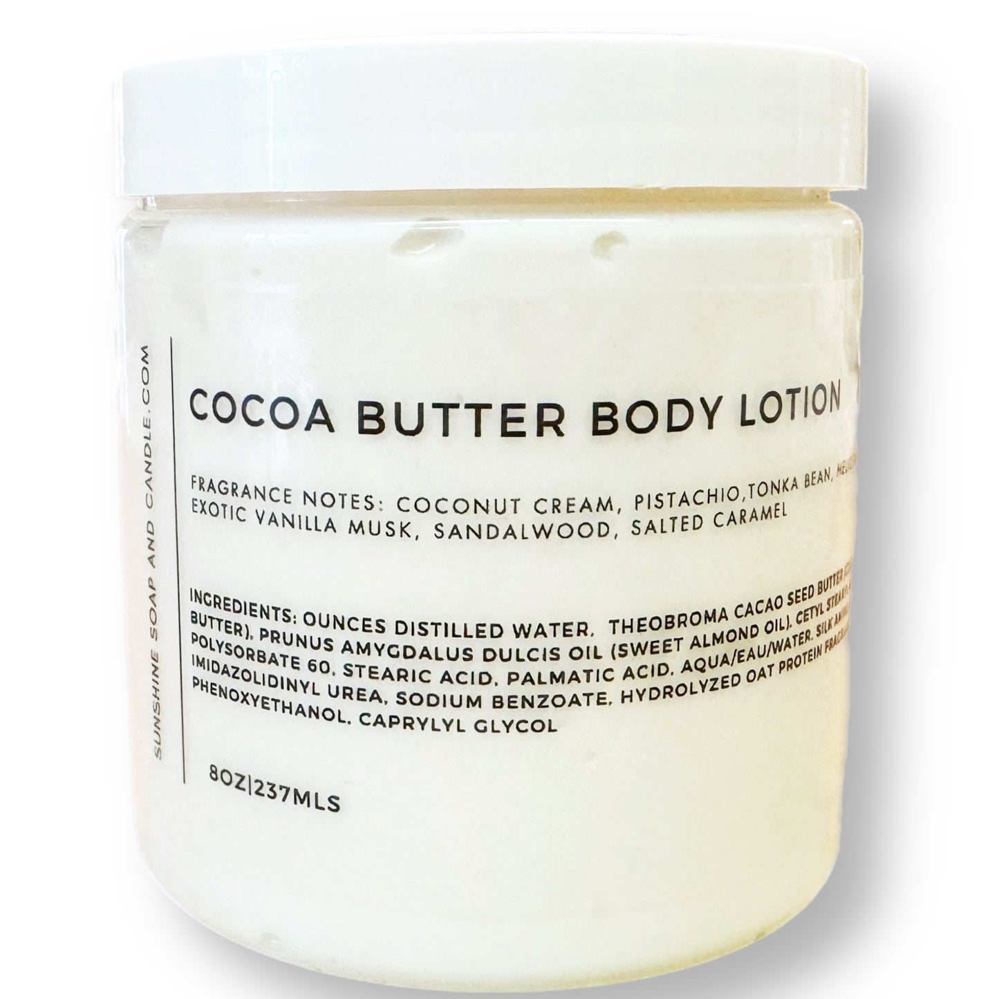 Cocoa Butter & Silk Body Lotion 8 oz